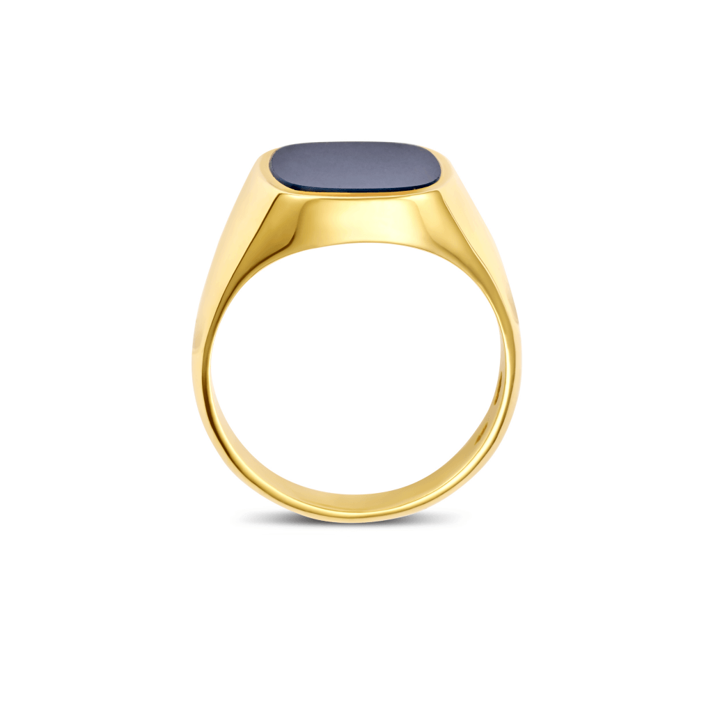Schaap en Citroen Colours ring geelgoud met lagensteen - #2 Schaap en Citroen Colours ring geelgoud met lagensteen - #2