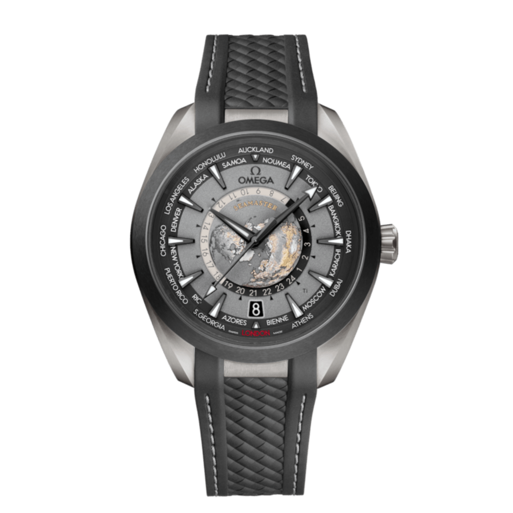 OMEGA Seamaster Aqua Terra 150m GMT Worldtimer 43mm - 220.92.43.22.99.001 - #1 OMEGA Seamaster Aqua Terra 150m GMT Worldtimer 43mm - 220.92.43.22.99.001 - #1