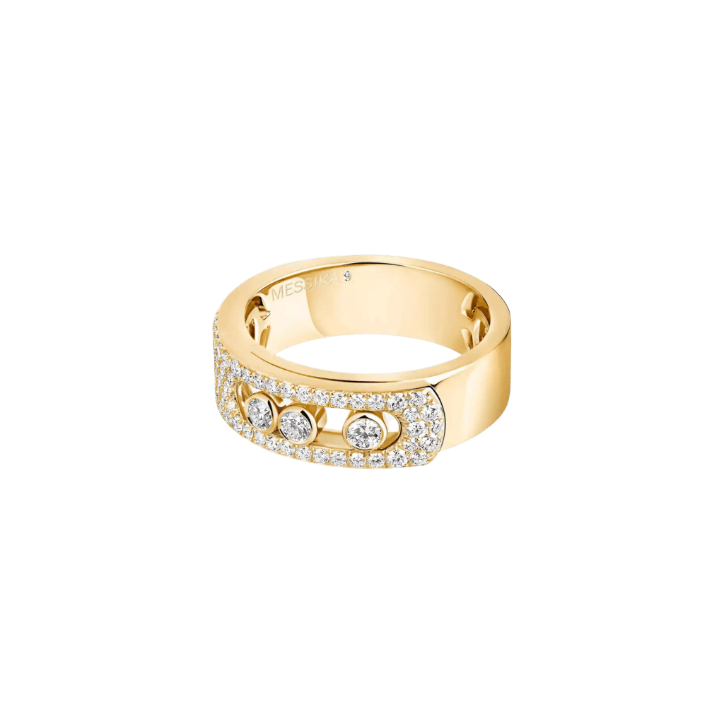 Messika Move Noa ring geelgoud met diamant - 6129-YG - #2 Messika Move Noa ring geelgoud met diamant - 6129-YG - #2