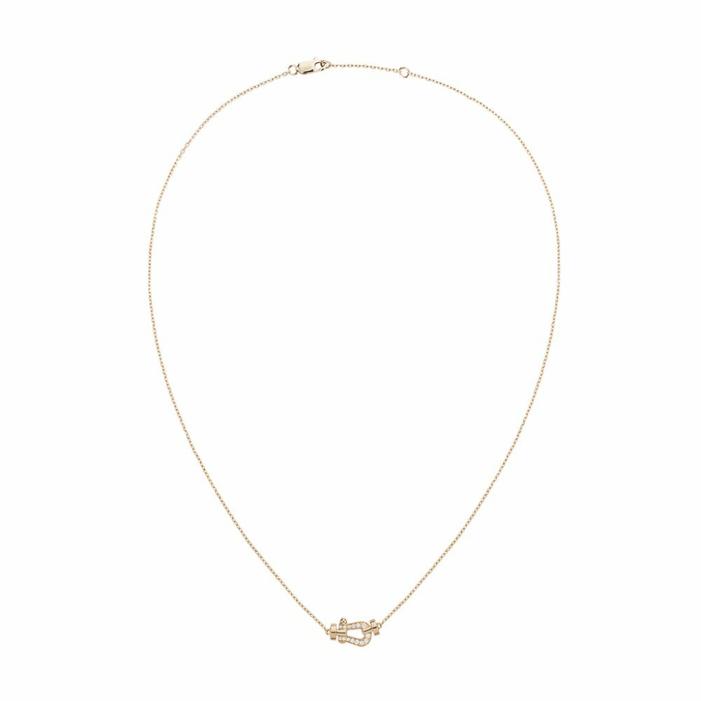 Fred Force 10 collier roodgoud met diamant - 7B0280-000 - #2