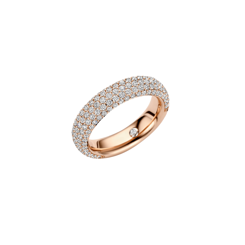 Schaap en Citroen Diamonds ring roodgoud met diamant - #1 Schaap en Citroen Diamonds ring roodgoud met diamant - #1