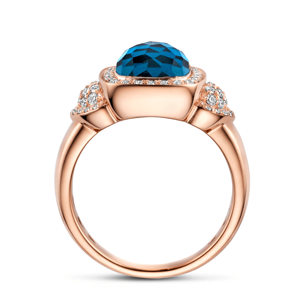 Tirisi Jewelry Milano Tre ring roodgoud - TR9819LBTP - #3 Tirisi Jewelry Milano Tre ring roodgoud - TR9819LBTP - #3