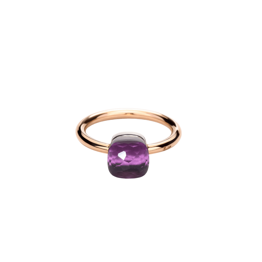 Pomellato Nudo Petit ring roodgoud met amethist - PAB4030 O6000 000OI - #2 Pomellato Nudo Petit ring roodgoud met amethist - PAB4030 O6000 000OI - #2