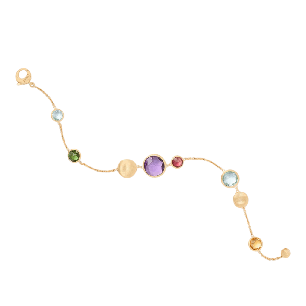Marco Bicego Jaipur armband geelgoud met diversen kleurstenen - BB1485-MIX01 - #3 Marco Bicego Jaipur armband geelgoud met diversen kleurstenen - BB1485-MIX01 - #3