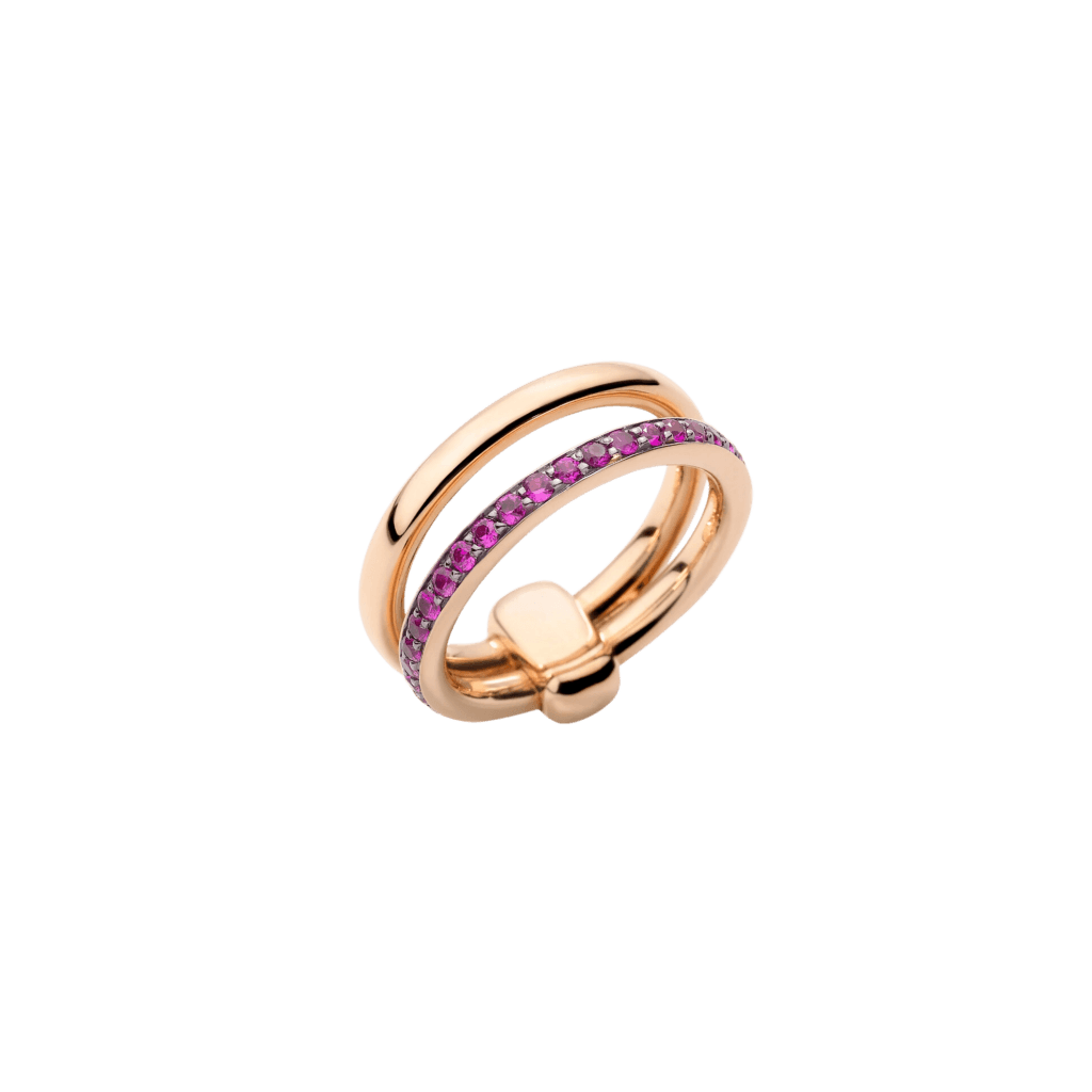Pomellato Pomellato Together ring roodgoud met robijn - PAC0100 O7BRK RU000 - #2 Pomellato Pomellato Together ring roodgoud met robijn - PAC0100 O7BRK RU000 - #2