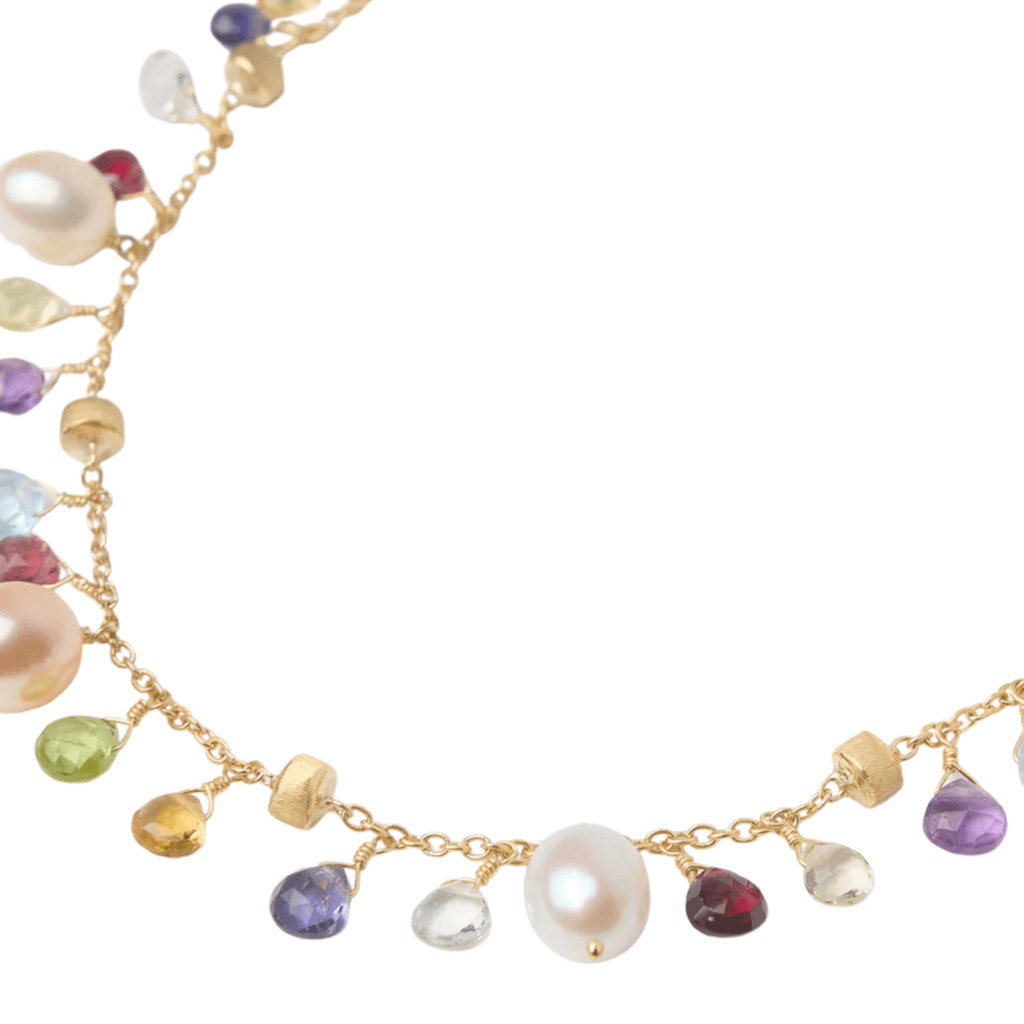 Marco Bicego Paradise collier geelgoud met diversen kleurstenen - CB2584-E-MIX114 - #3 Marco Bicego Paradise collier geelgoud met diversen kleurstenen - CB2584-E-MIX114 - #3