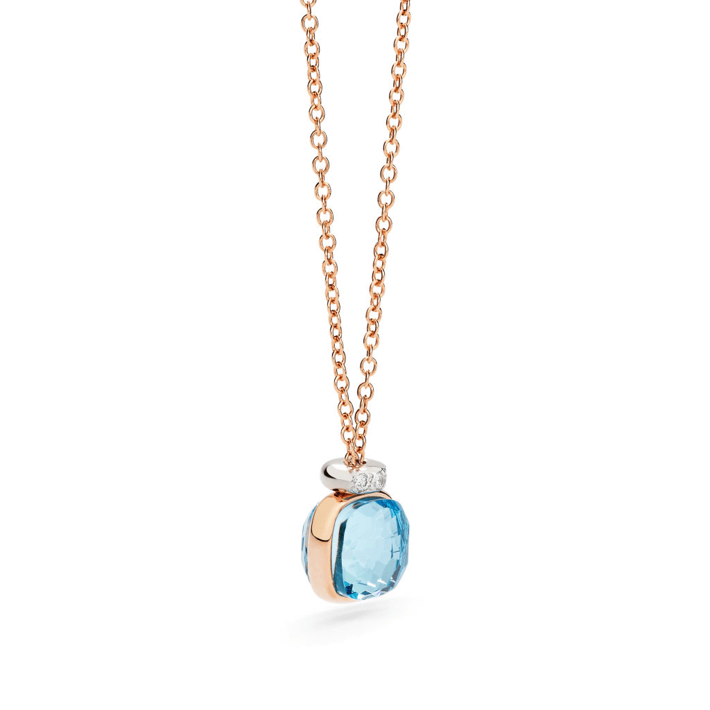 Pomellato Nudo collier roodgoud met diamant - PCC5020 O6WHR DB0YY - #3 Pomellato Nudo collier roodgoud met diamant - PCC5020 O6WHR DB0YY - #3