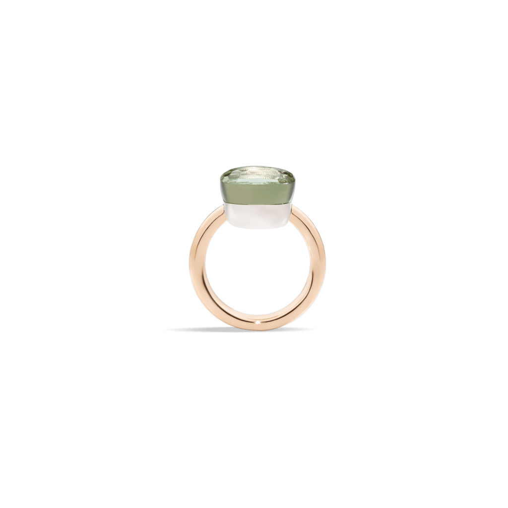 Pomellato Nudo Grande ring roodgoud met prasioliet - PAB2010 O6000 000PA - #5 Pomellato Nudo Grande ring roodgoud met prasioliet - PAB2010 O6000 000PA - #5