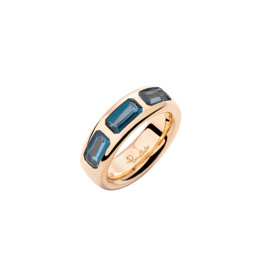 Pomellato Iconica ring roodgoud met london topaas - PAC3020 O7000 000TL - #1 Pomellato Iconica ring roodgoud met london topaas - PAC3020 O7000 000TL - #1