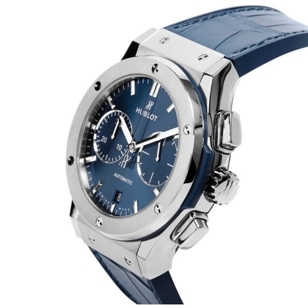 Hublot Classic Fusion Chronograph Chronograph Titanium Blue 45mm - 521.NX.7170.LR - #2 Hublot Classic Fusion Chronograph Chronograph Titanium Blue 45mm - 521.NX.7170.LR - #2