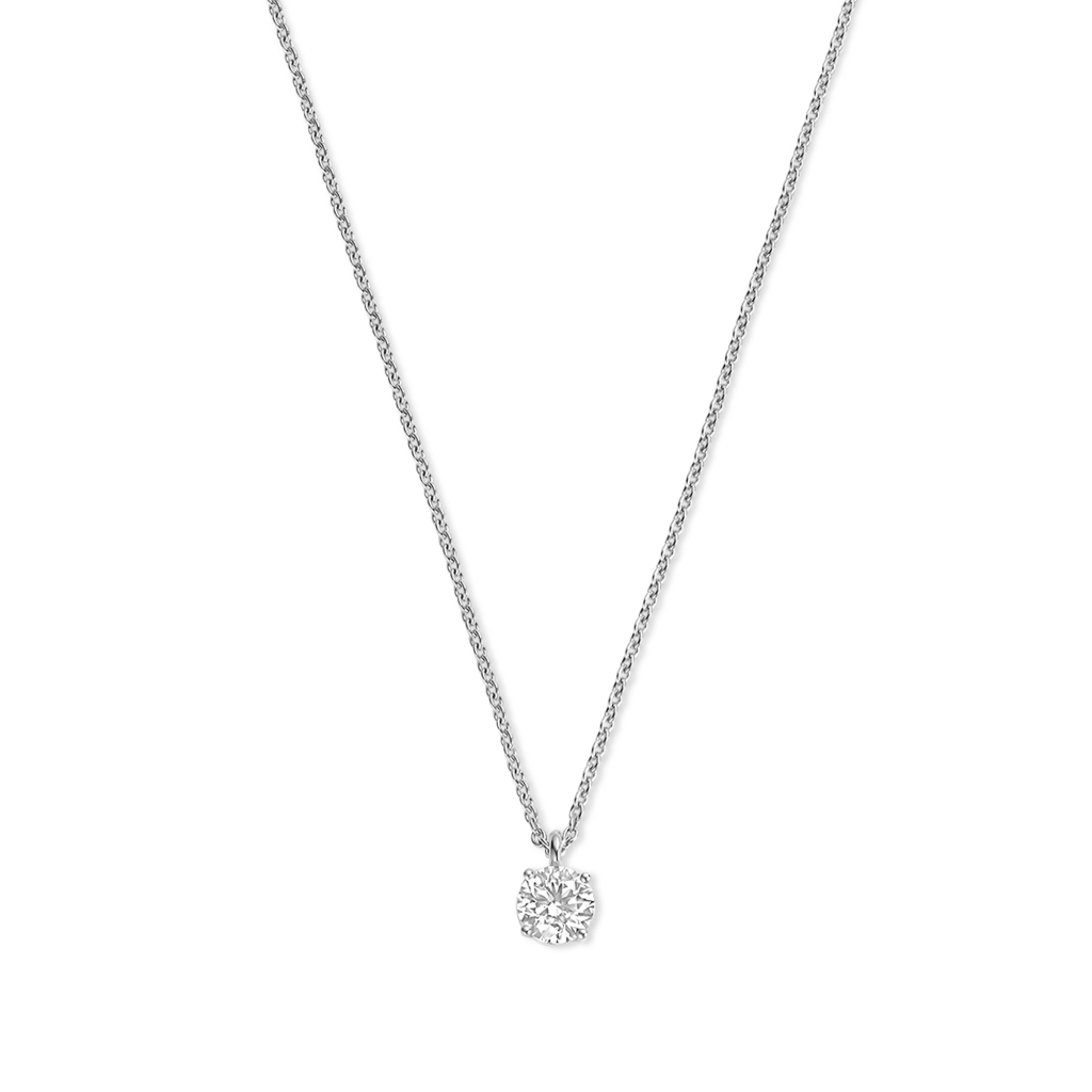 Schaap en Citroen Diamonds collier witgoud met diamant - #3 Schaap en Citroen Diamonds collier witgoud met diamant - #3