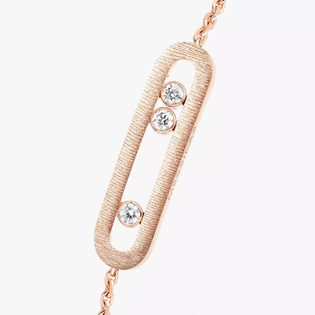 Messika Move Classic Cisele armband roodgoud met diamant - 14586-PG - #3