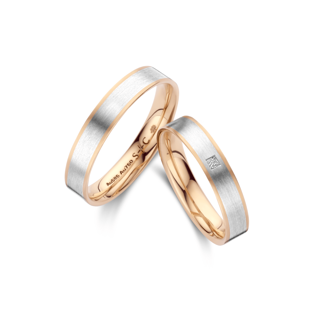 Trouwring Classic Love Collection roodgoud - 241271 - #4 Trouwring Classic Love Collection roodgoud - 241271 - #4