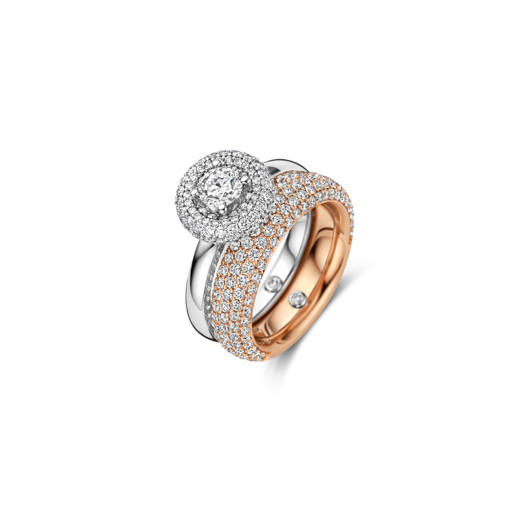 Schaap en Citroen Diamonds ring roodgoud met diamant - #5 Schaap en Citroen Diamonds ring roodgoud met diamant - #5