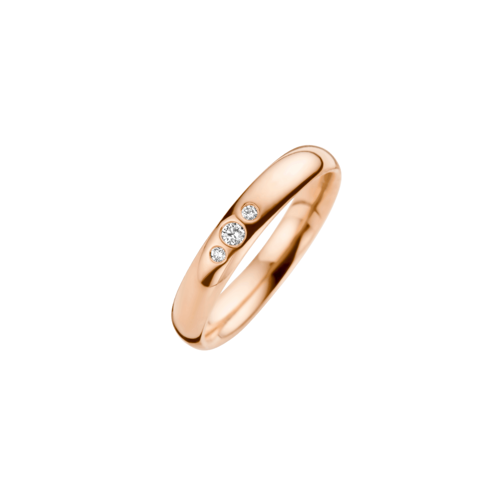 Trouwring Classic Love Collection roodgoud - 243651 - #1 Trouwring Classic Love Collection roodgoud - 243651 - #1