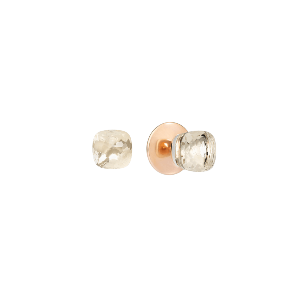 Pomellato Nudo Petit oorsieraad roodgoud met topaas - POB6010 O6000 000TB - #1 Pomellato Nudo Petit oorsieraad roodgoud met topaas - POB6010 O6000 000TB - #1