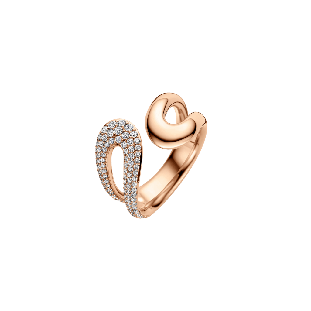 Schaap en Citroen Diamonds ring roodgoud met diamant - #1 Schaap en Citroen Diamonds ring roodgoud met diamant - #1
