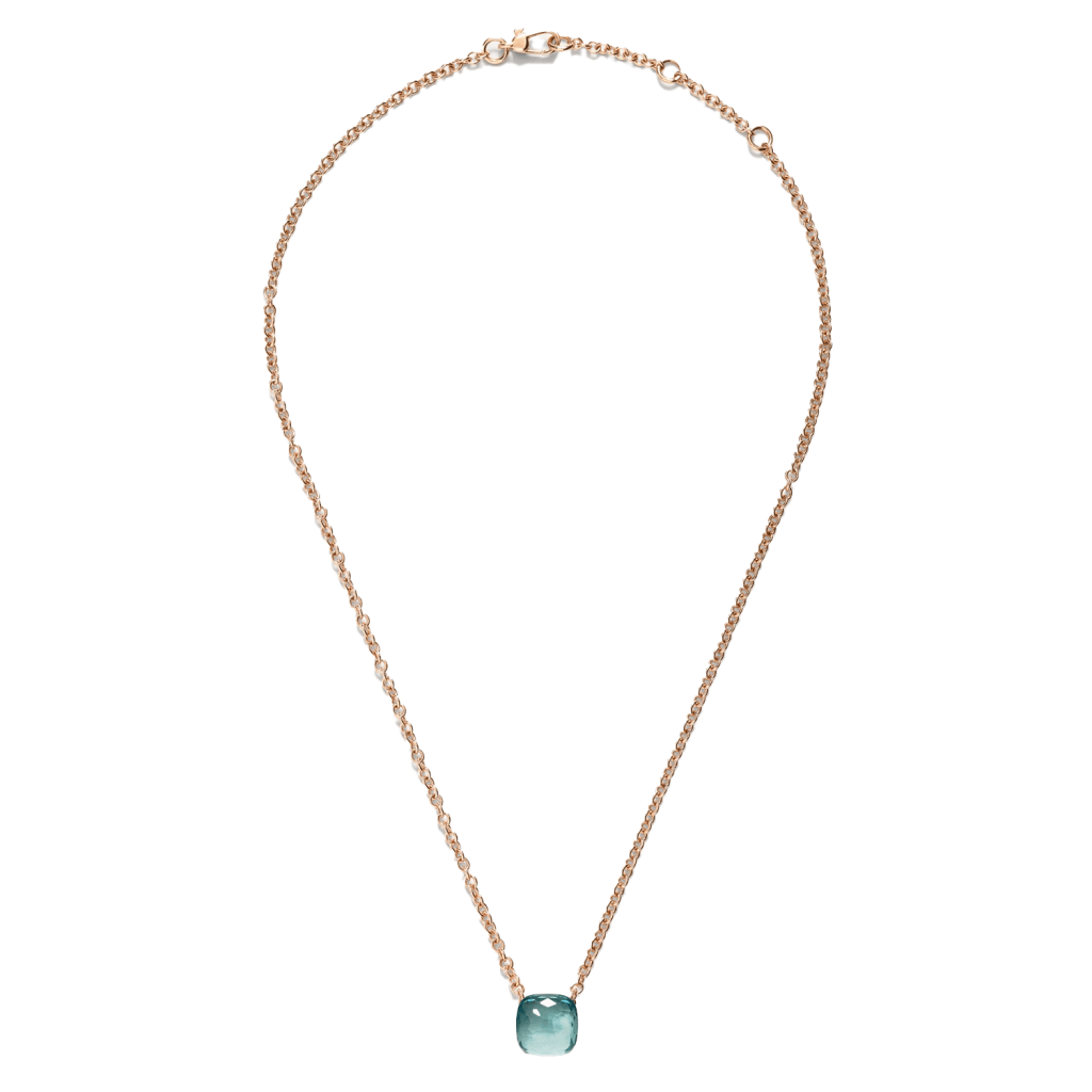 Pomellato Nudo collier roodgoud met topaas - PCB6010 O6000 000OY - #2 Pomellato Nudo collier roodgoud met topaas - PCB6010 O6000 000OY - #2