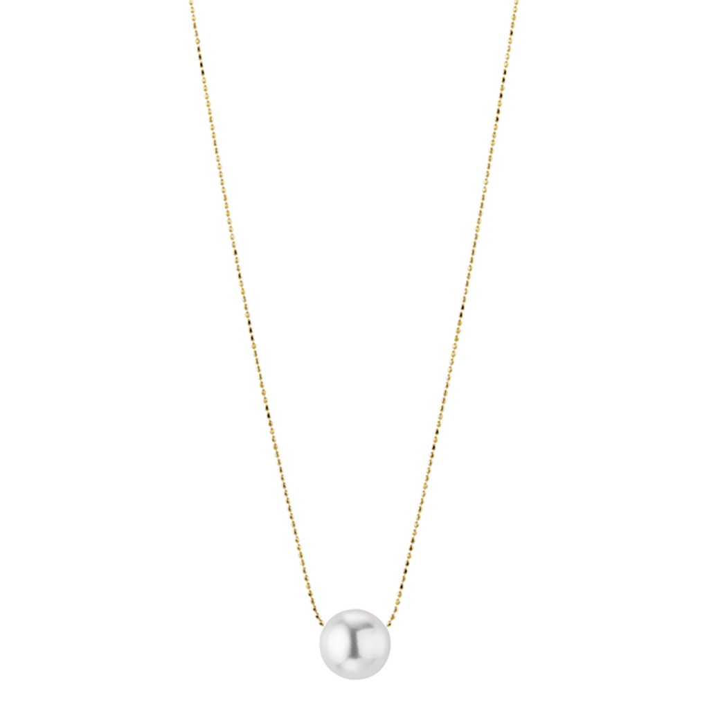 Yana Nesper Bubbles collier geelgoud met parel - FC118-7 - #2