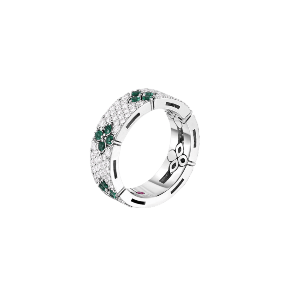 Roberto Coin Love In Verona ring witgoud met diamant - ADE888RI2044 - #1 Roberto Coin Love In Verona ring witgoud met diamant - ADE888RI2044 - #1