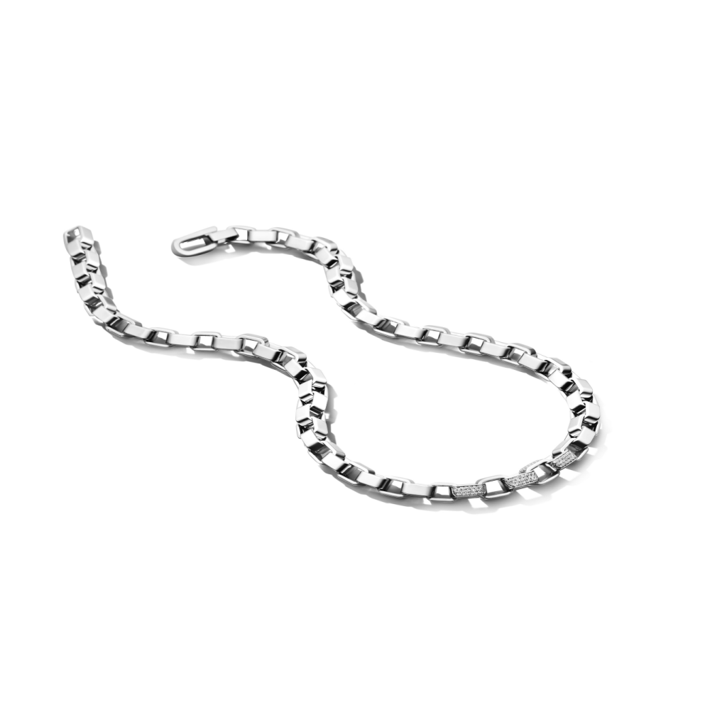 Schaap en Citroen Diamonds collier witgoud met diamant - #4 Schaap en Citroen Diamonds collier witgoud met diamant - #4