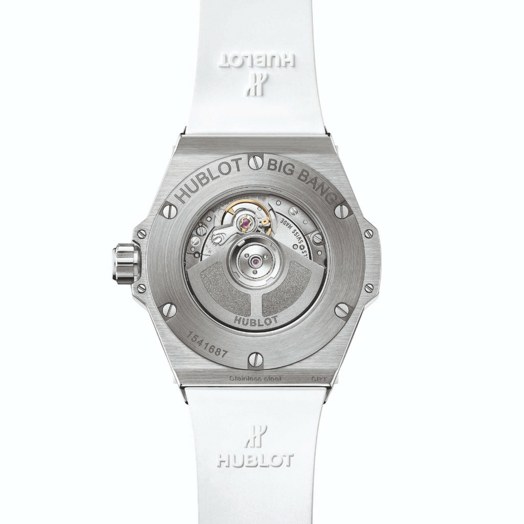 Hublot Big Bang One Click Steel White Pave 33mm - 485.SE.2210.RW.1604 - #7 Hublot Big Bang One Click Steel White Pave 33mm - 485.SE.2210.RW.1604 - #7