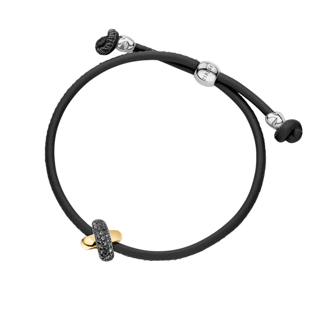 Tirisi Moda Kisses armband geelgoud met markasiet - TM2135BL(2T) - #5 Tirisi Moda Kisses armband geelgoud met markasiet - TM2135BL(2T) - #5