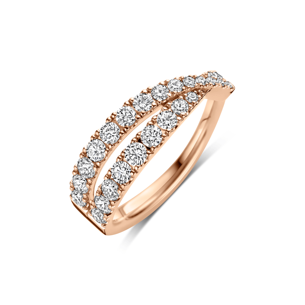 Schaap en Citroen Diamonds ring roodgoud met diamant - #2 Schaap en Citroen Diamonds ring roodgoud met diamant - #2
