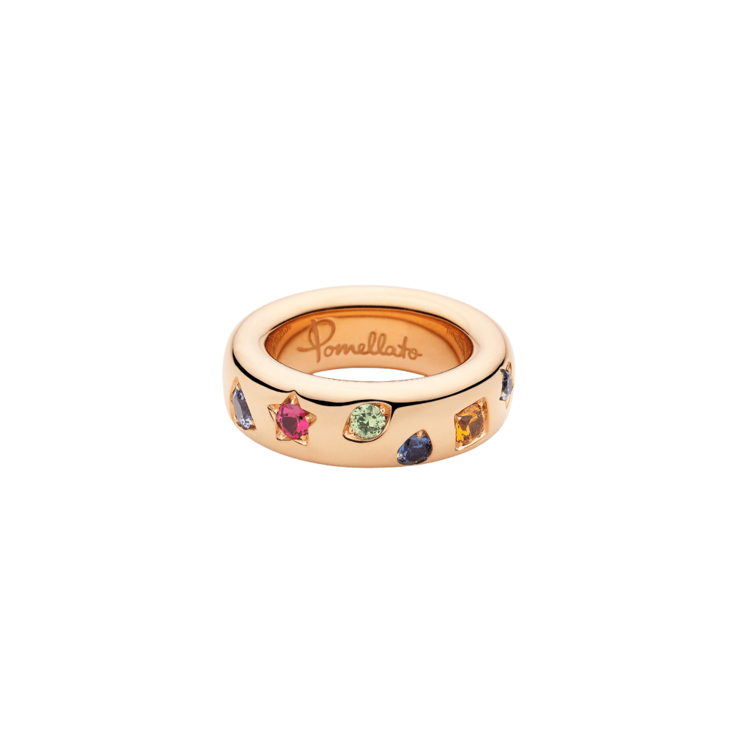 Pomellato Iconica ring roodgoud met diversen kleurstenen - PAC2062 O7000 000VA - #2 Pomellato Iconica ring roodgoud met diversen kleurstenen - PAC2062 O7000 000VA - #2