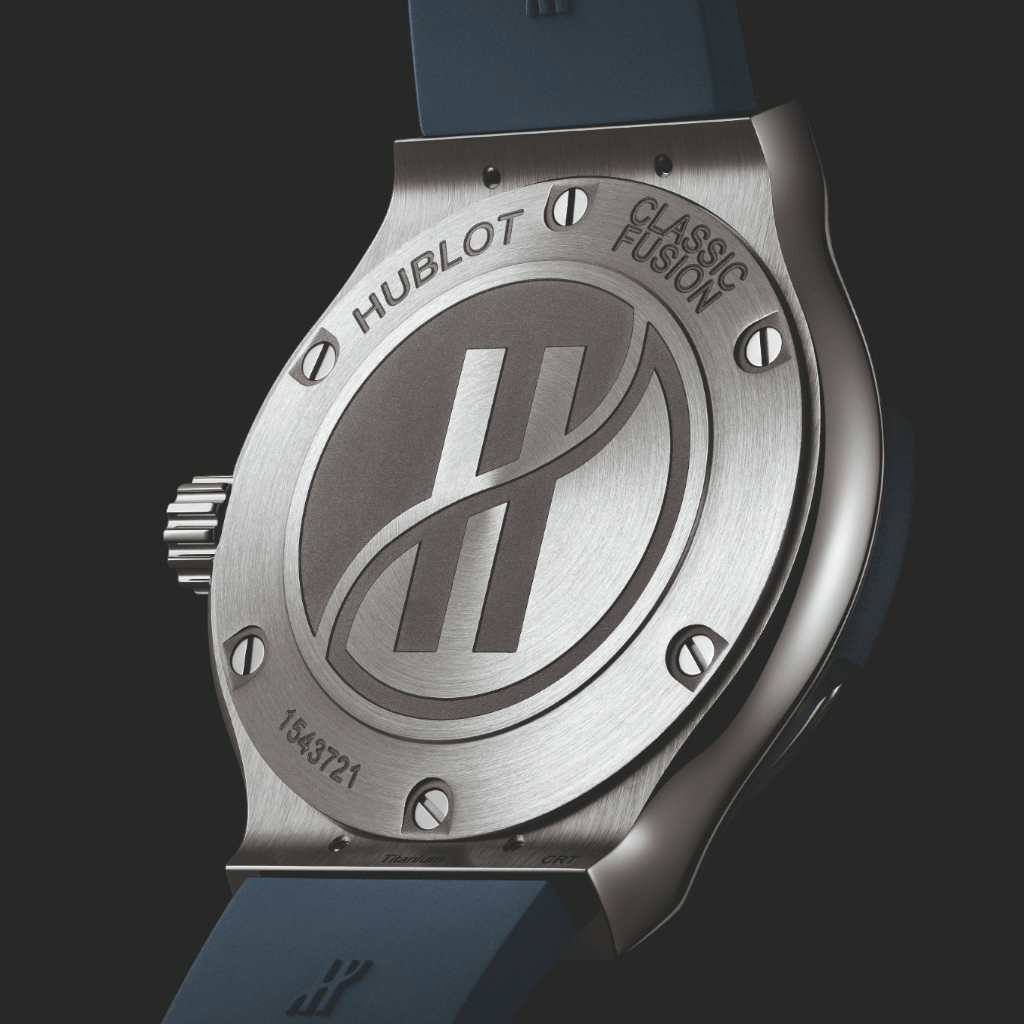 Hublot Classic Fusion Titanium Blue 33mm - 581.NX.7170.RX - #6 Hublot Classic Fusion Titanium Blue 33mm - 581.NX.7170.RX - #6