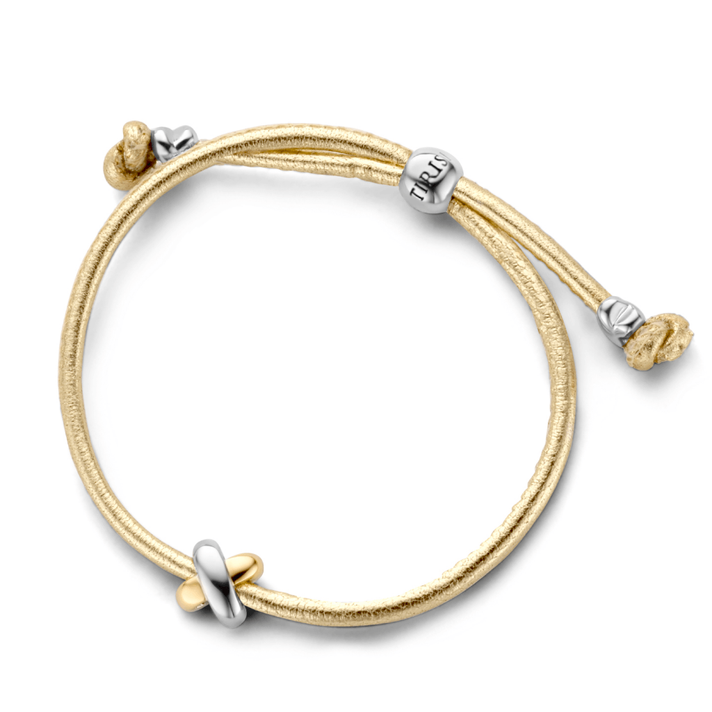 Tirisi Moda Kisses armband geelgoud - TM2130GD(2T) - #2 Tirisi Moda Kisses armband geelgoud - TM2130GD(2T) - #2