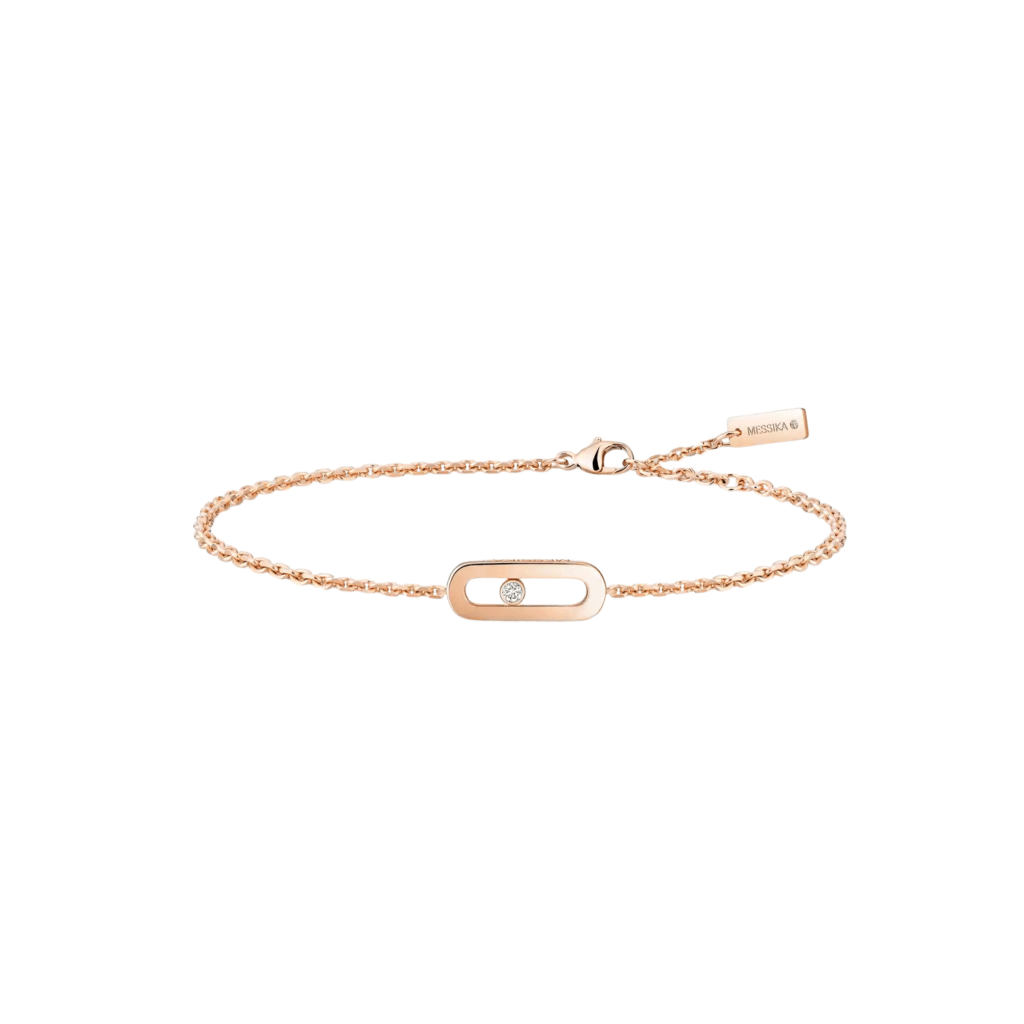 Messika Move Uno armband roodgoud met diamant - 14644-PG - #1 Messika Move Uno armband roodgoud met diamant - 14644-PG - #1