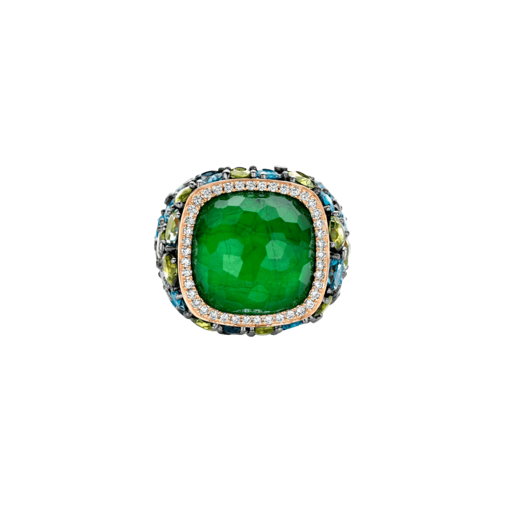 Tirisi Jewelry Doha ring roodgoud met kwarts - TR9408EMP - #2