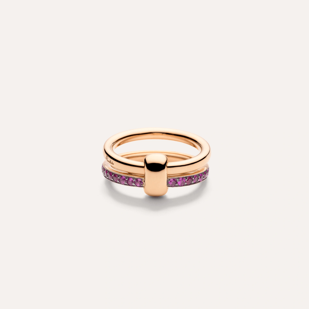Pomellato Pomellato Together ring roodgoud met robijn - PAC0100 O7BRK RU000 - #6 Pomellato Pomellato Together ring roodgoud met robijn - PAC0100 O7BRK RU000 - #6