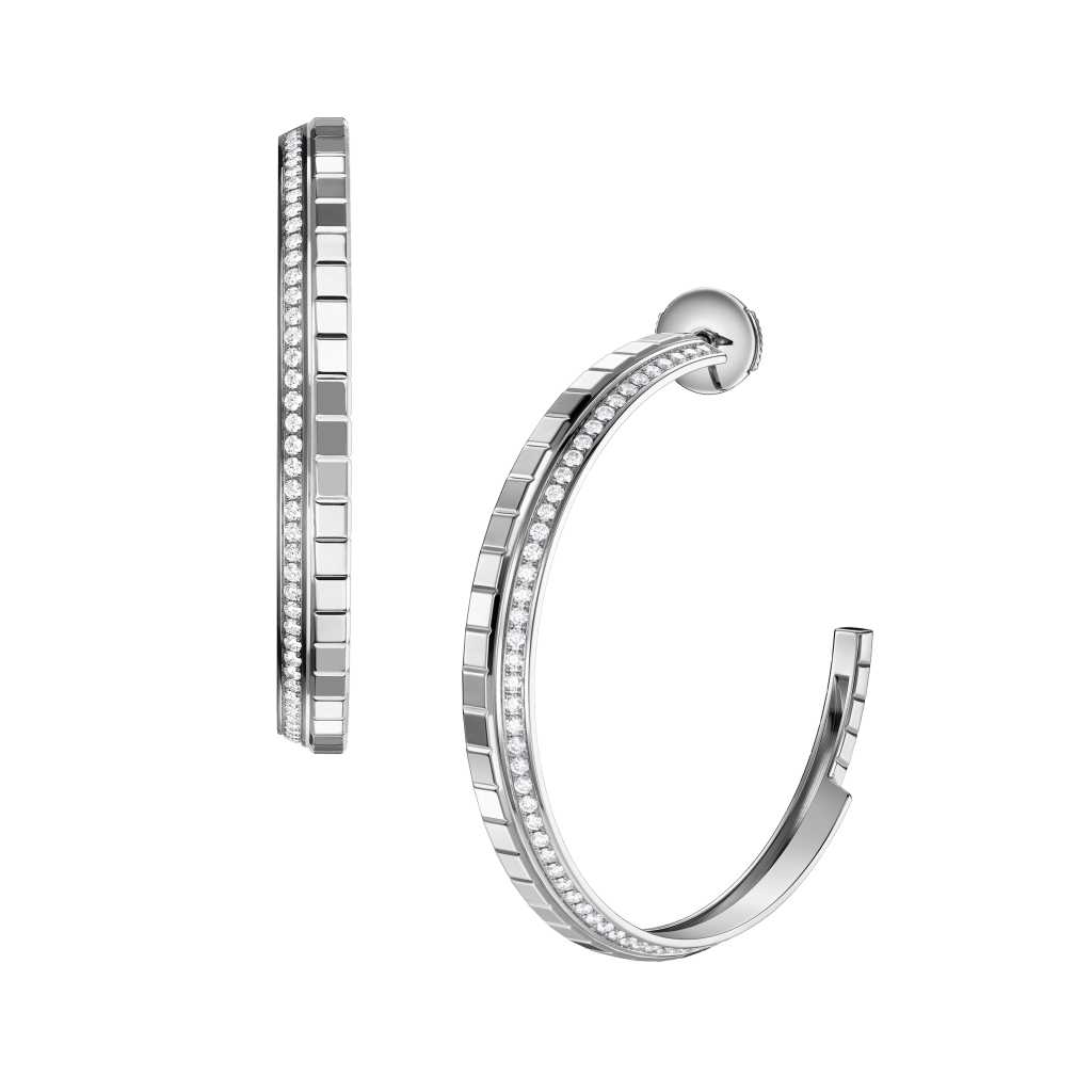 Chopard Ice Cube Mini oorsieraad witgoud met diamant - 837008-1002 - #1