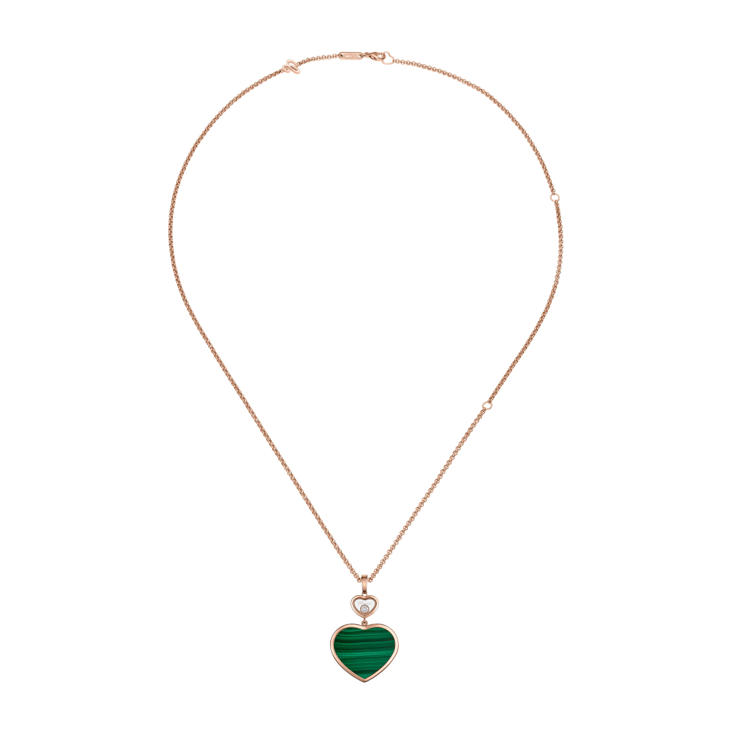 Chopard Happy Diamonds Happy Hearts collier roodgoud met diamant - 79A075-5151 - #3