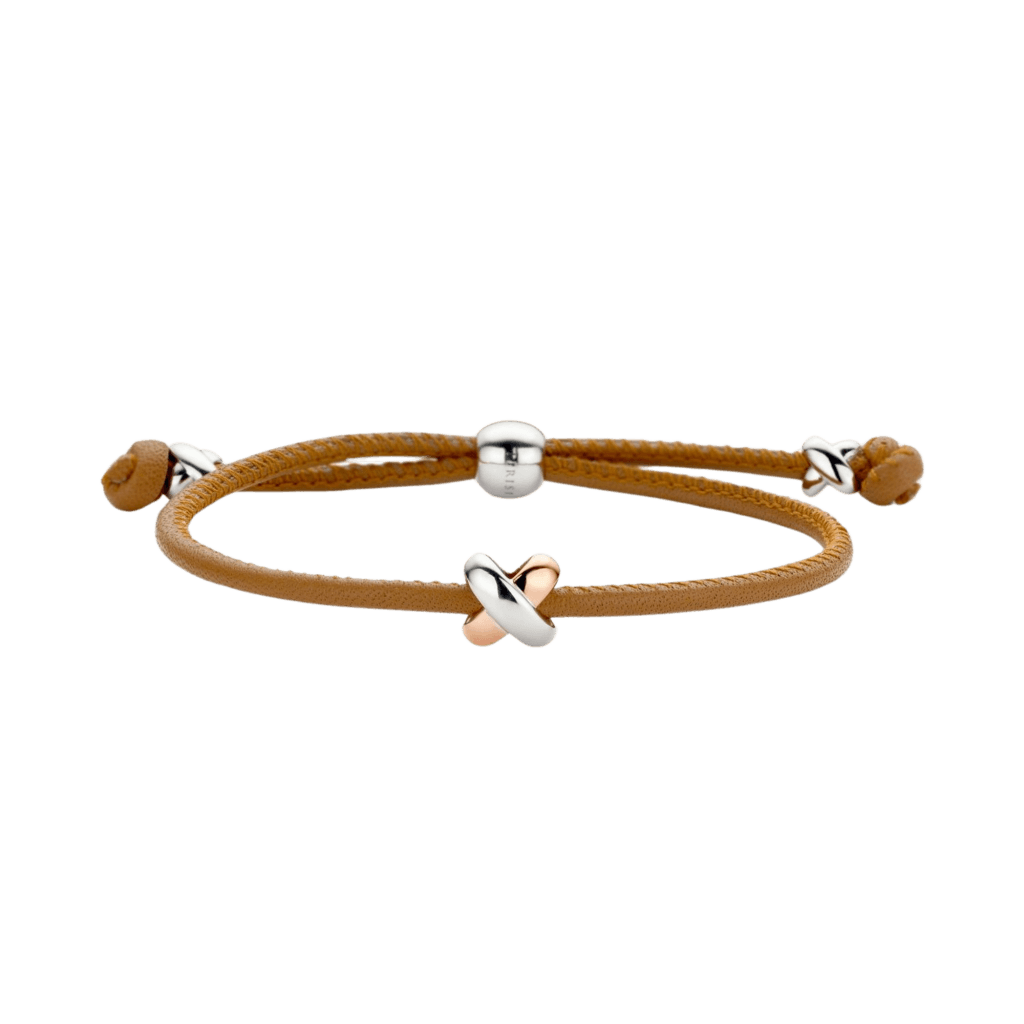 Tirisi Moda Kisses armband geelgoud - TM2130NB(2P) - #1 Tirisi Moda Kisses armband geelgoud - TM2130NB(2P) - #1
