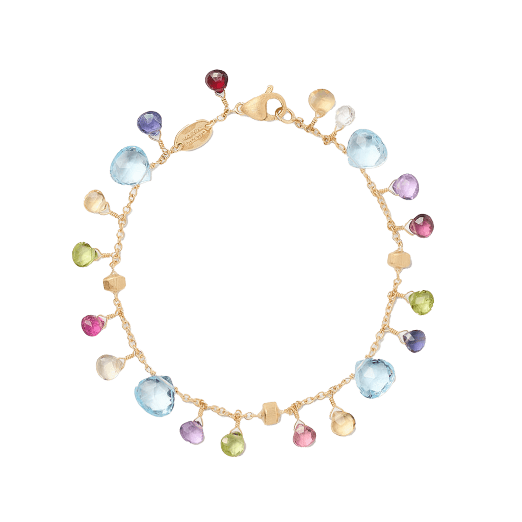 Marco Bicego Paradise armband geelgoud met diversen kleurstenen - BB2584-MIX01T - #1 Marco Bicego Paradise armband geelgoud met diversen kleurstenen - BB2584-MIX01T - #1