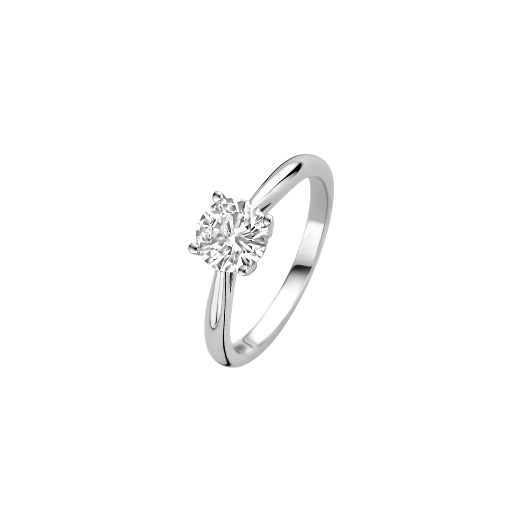 Schaap en Citroen Diamonds ring witgoud met diamant - #1 Schaap en Citroen Diamonds ring witgoud met diamant - #1