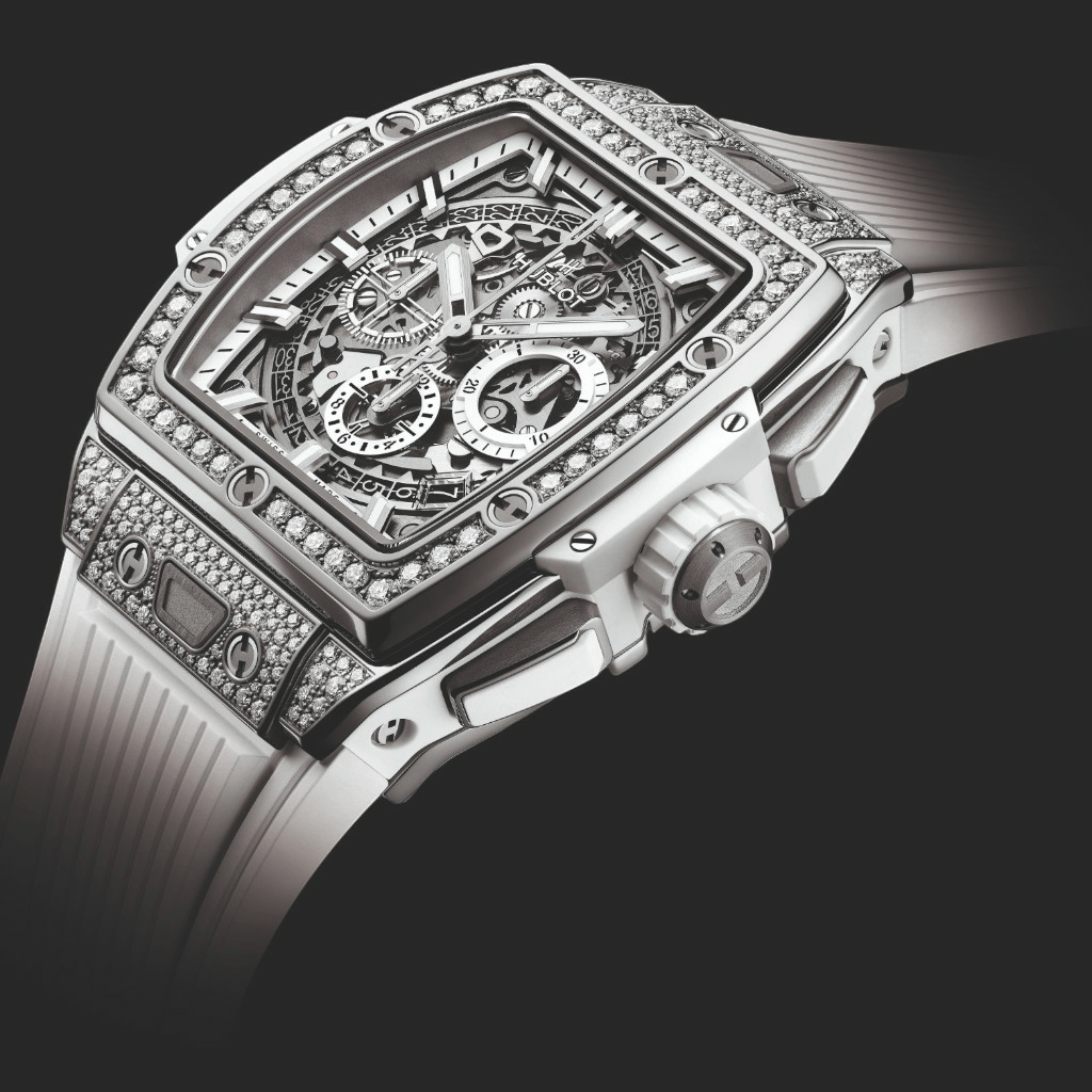 Hublot Spirit Of Big Bang Titanium White Pavé 42mm - 642.NE.2010.RW.1604 - #3 Hublot Spirit Of Big Bang Titanium White Pavé 42mm - 642.NE.2010.RW.1604 - #3