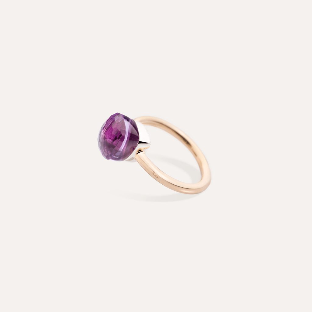 Pomellato Nudo Petit ring roodgoud met amethist - PAB4030 O6000 000OI - #4 Pomellato Nudo Petit ring roodgoud met amethist - PAB4030 O6000 000OI - #4