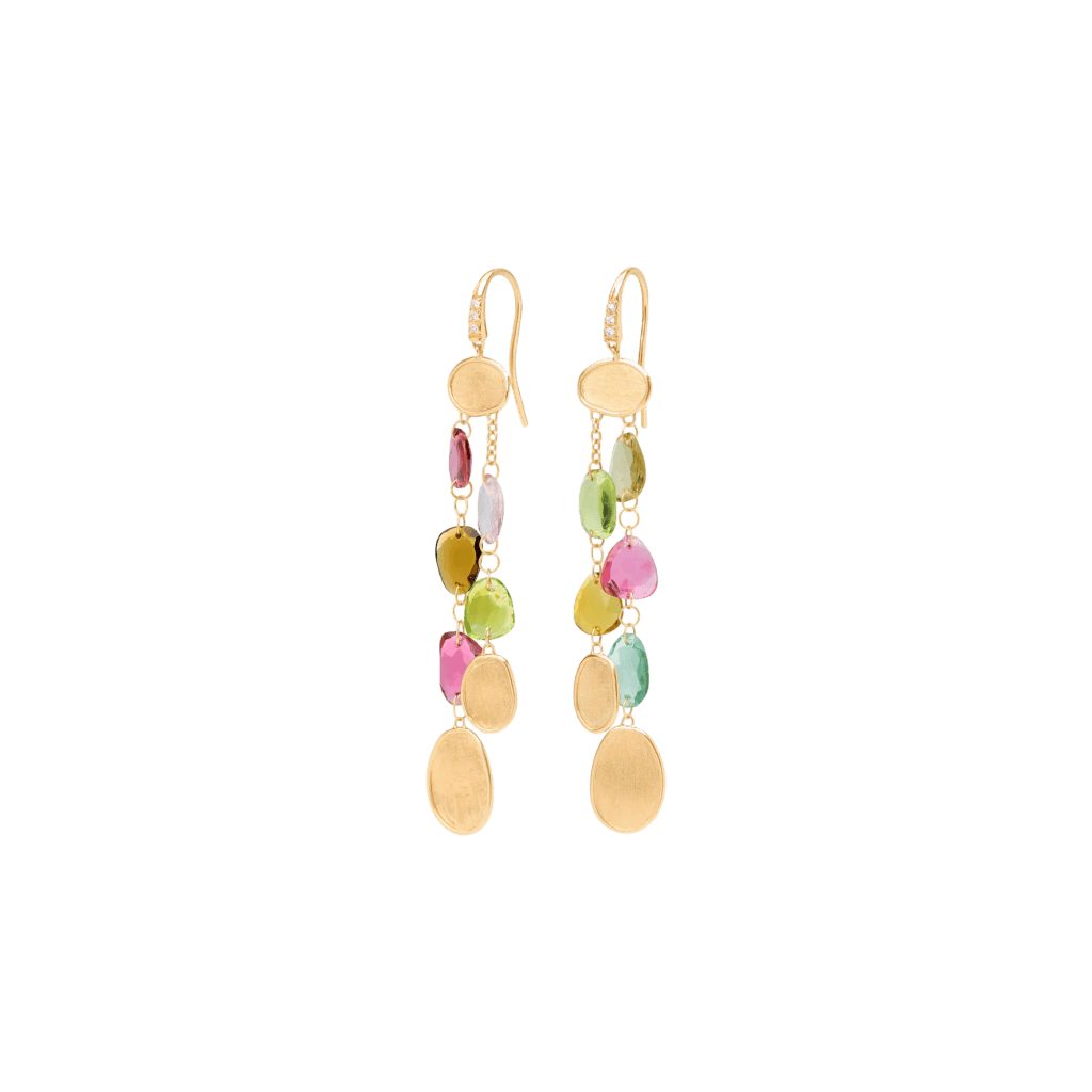 Marco Bicego Lunaria oorsieraad geelgoud met diamant - OB1901-AB-TM01 - #1