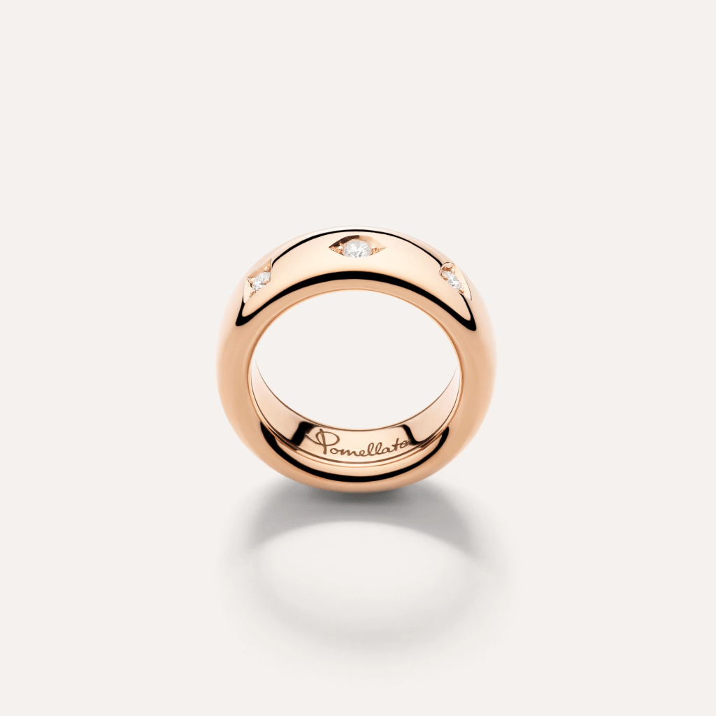 Pomellato Iconica ring roodgoud met diamant - PAC4006 O7000 DB000 - #3 Pomellato Iconica ring roodgoud met diamant - PAC4006 O7000 DB000 - #3