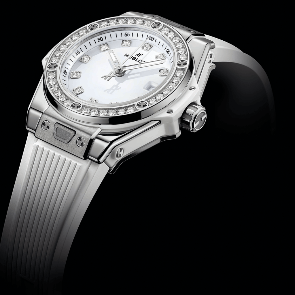 Hublot Big Bang One Click Steel White Diamonds 33mm - 485.SE.2210.RW.1204 - #4 Hublot Big Bang One Click Steel White Diamonds 33mm - 485.SE.2210.RW.1204 - #4