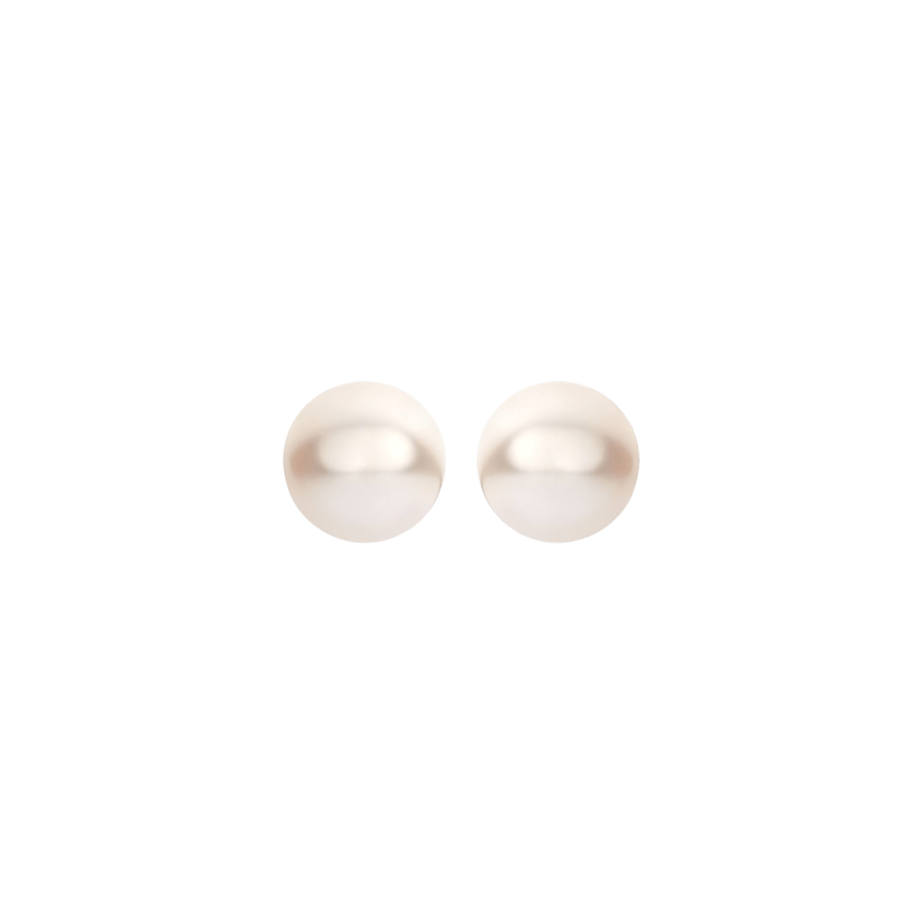 Schaap en Citroen Pearls oorsieraad witgoud met parel - #1 Schaap en Citroen Pearls oorsieraad witgoud met parel - #1
