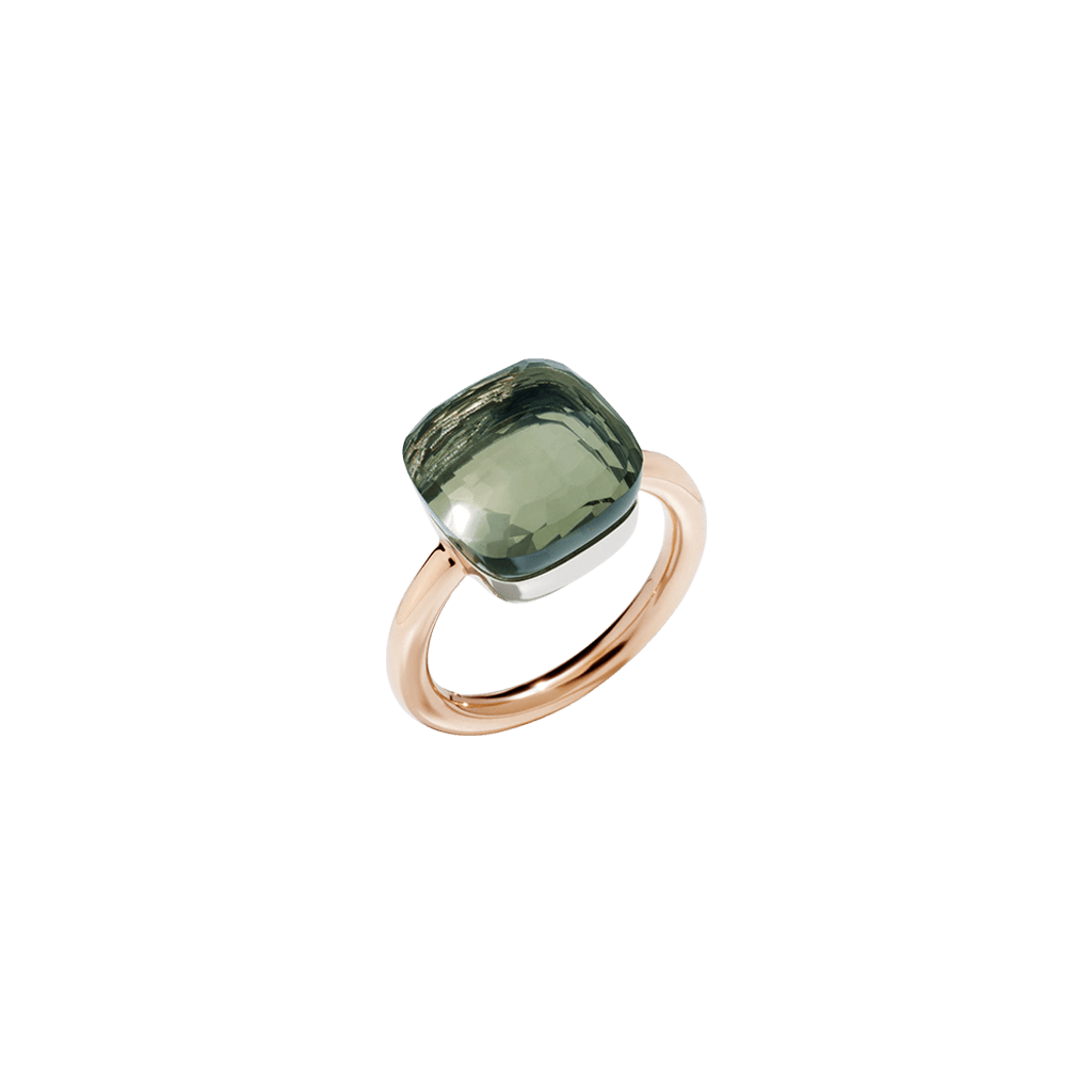 Pomellato Nudo Grande ring roodgoud met prasioliet - PAB2010 O6000 000PA - #8 Pomellato Nudo Grande ring roodgoud met prasioliet - PAB2010 O6000 000PA - #8