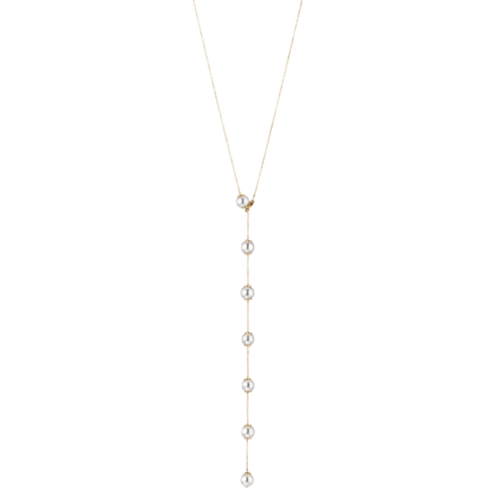 Yana Nesper Transformers collier geelgoud met parel - TR4 - #3