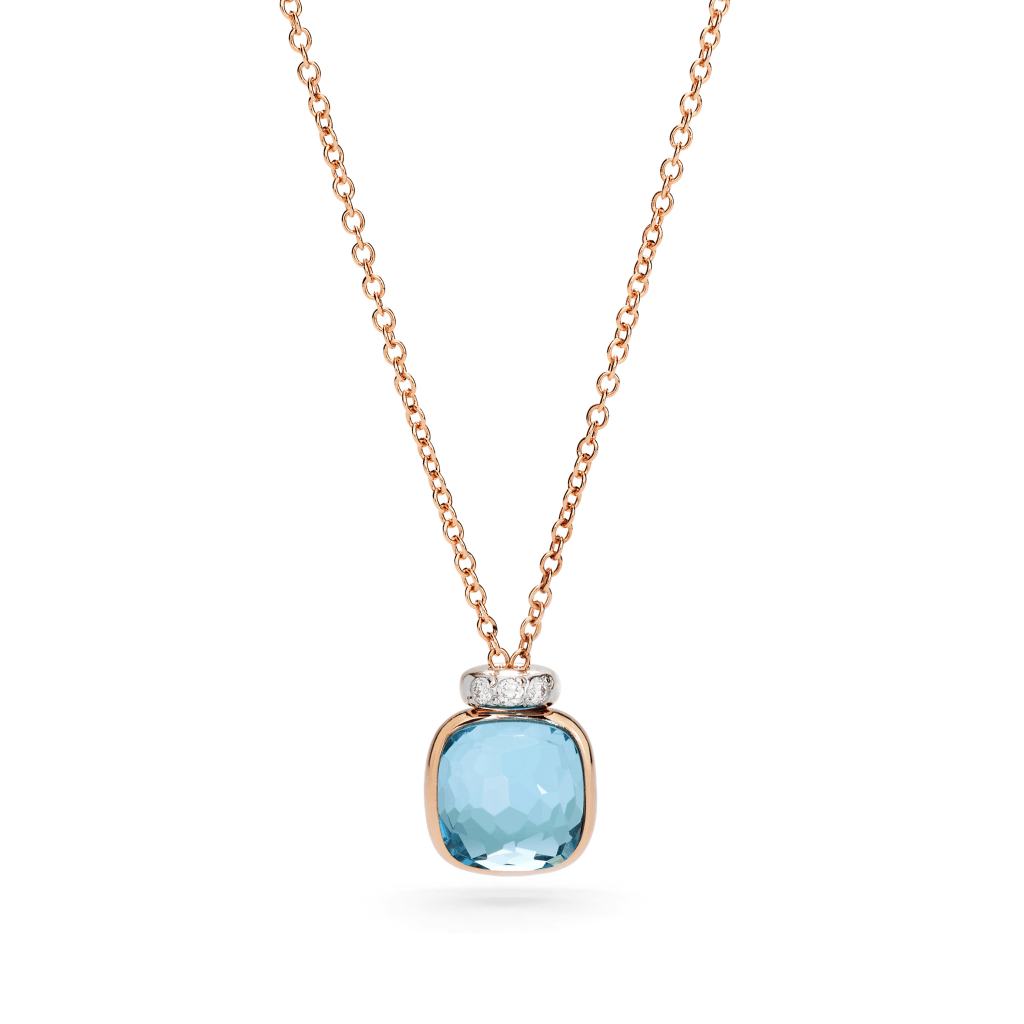 Pomellato Nudo collier roodgoud met diamant - PCC5020 O6WHR DB0YY - #2 Pomellato Nudo collier roodgoud met diamant - PCC5020 O6WHR DB0YY - #2