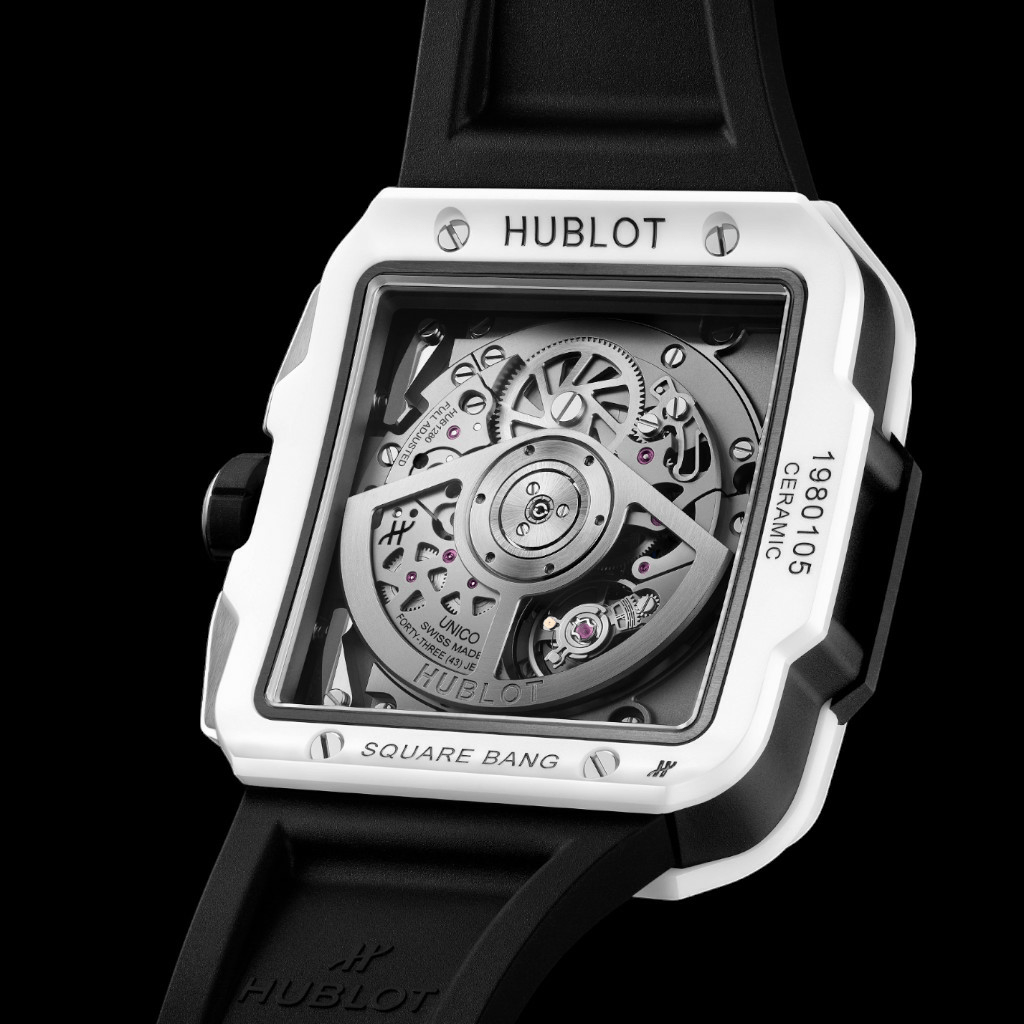 Hublot Square Bang Unico White Ceramic 42mm - 821.HX.0170.RX - #5 Hublot Square Bang Unico White Ceramic 42mm - 821.HX.0170.RX - #5