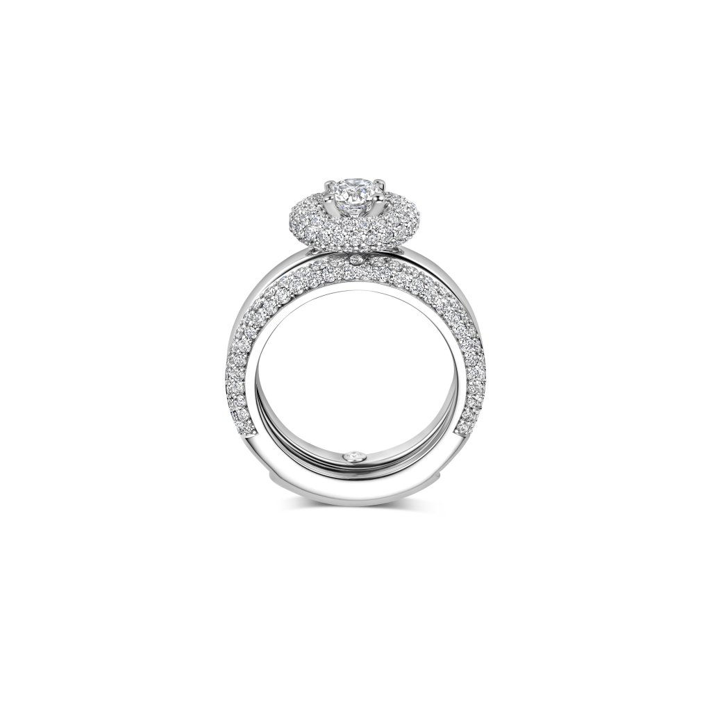Schaap en Citroen Diamonds ring witgoud met diamant - #16 Schaap en Citroen Diamonds ring witgoud met diamant - #16